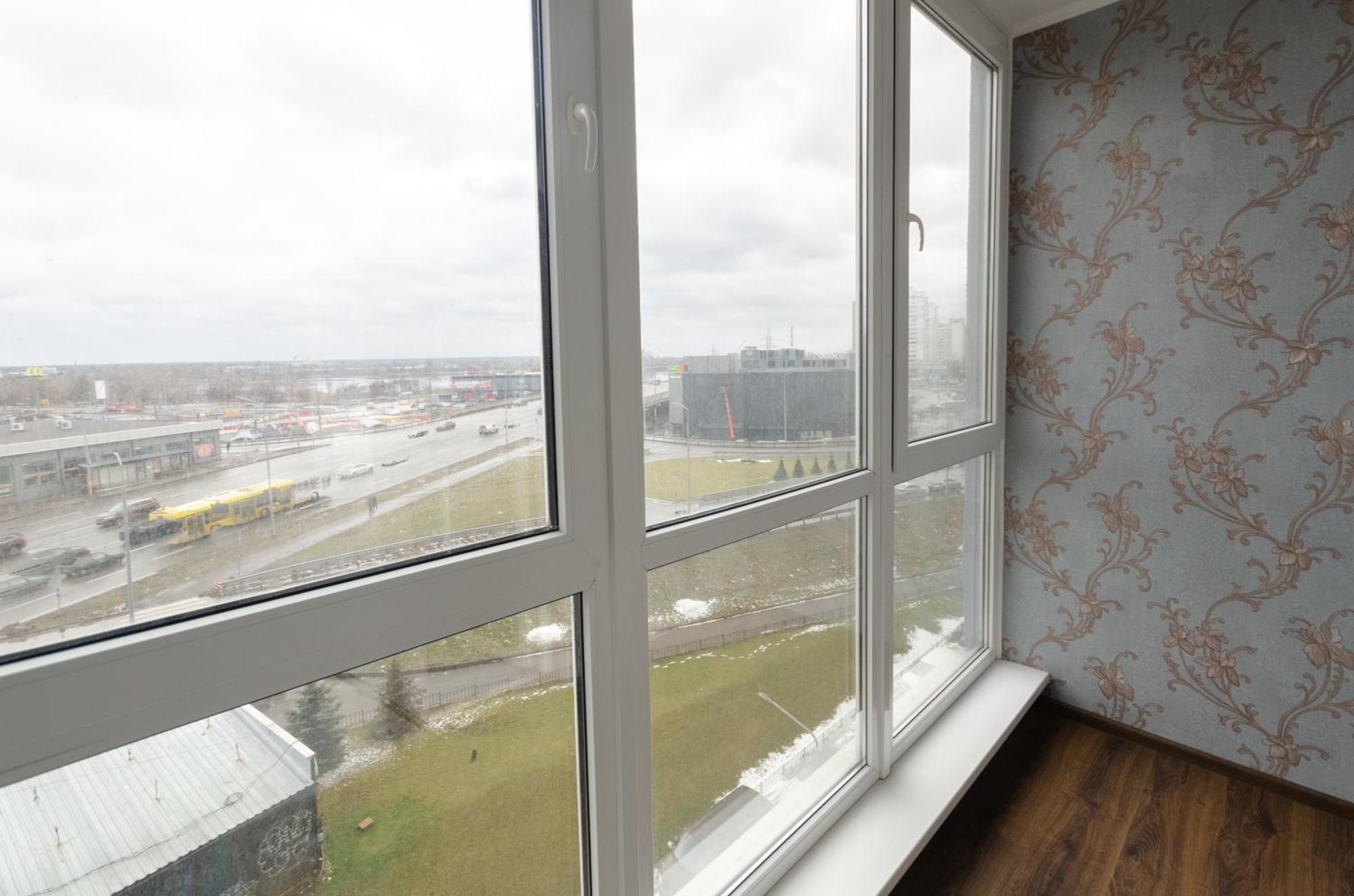 Апартаменти З Панорамним Краєвидом Kyiv Exterior photo